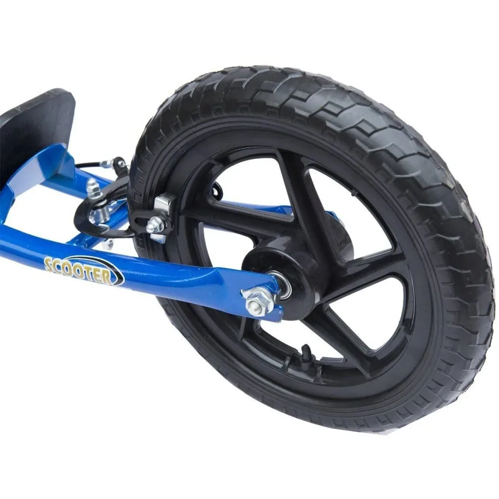 Tretroller Scooter 12 Zoll Cityroller Kinder Roller Bike blau