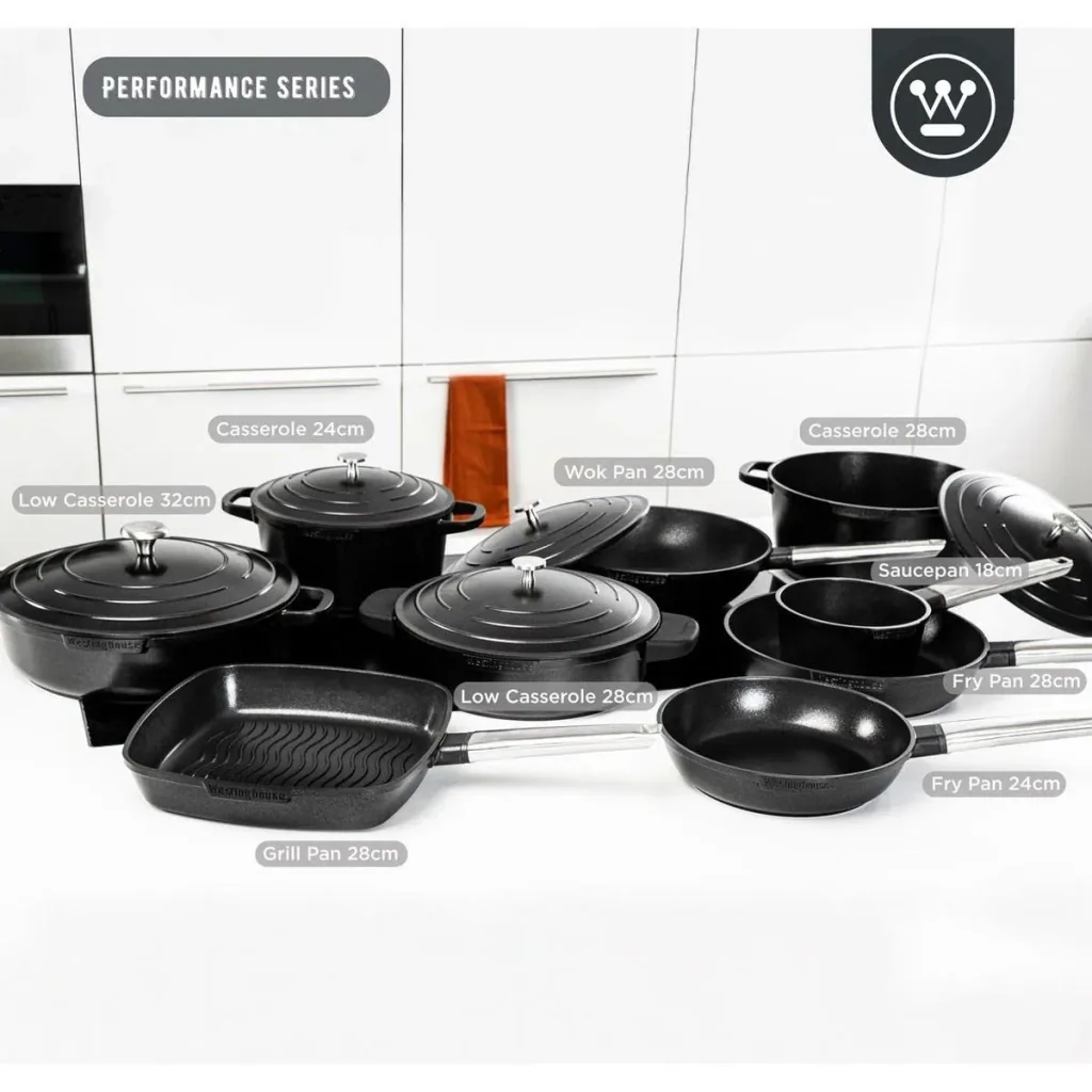 Performance Series Kasserolle - Kochgeschirr - Backofen geeignet - 28 cm - Schwarz