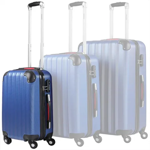 Hartschalenkoffer Baseline Blue M