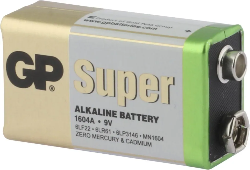 SUPER 9V Block Alkaline Batterie - 8 Stück