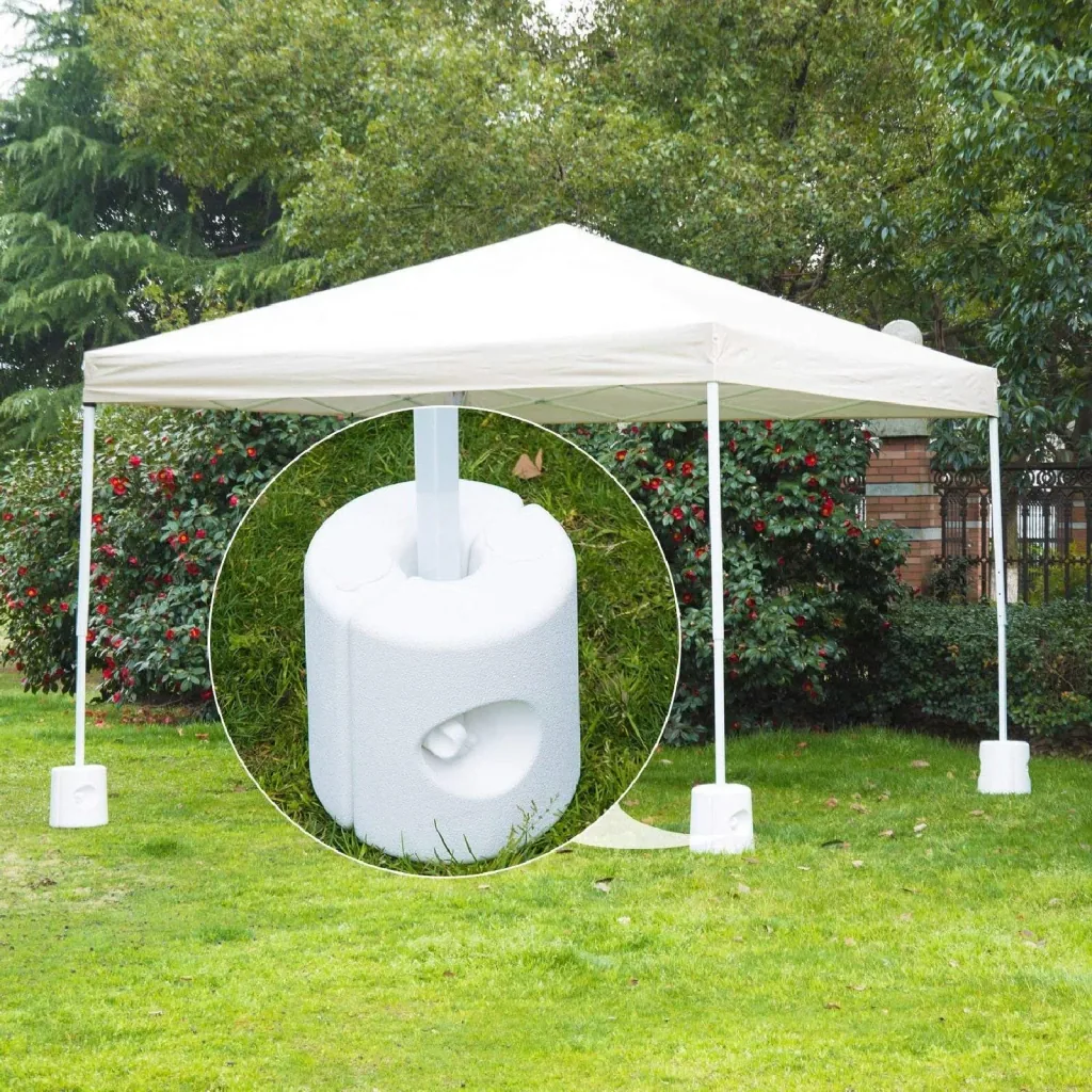 4 x Gewichte Faltpavillon Standfuß Standsicherung mit Wasser/Sand