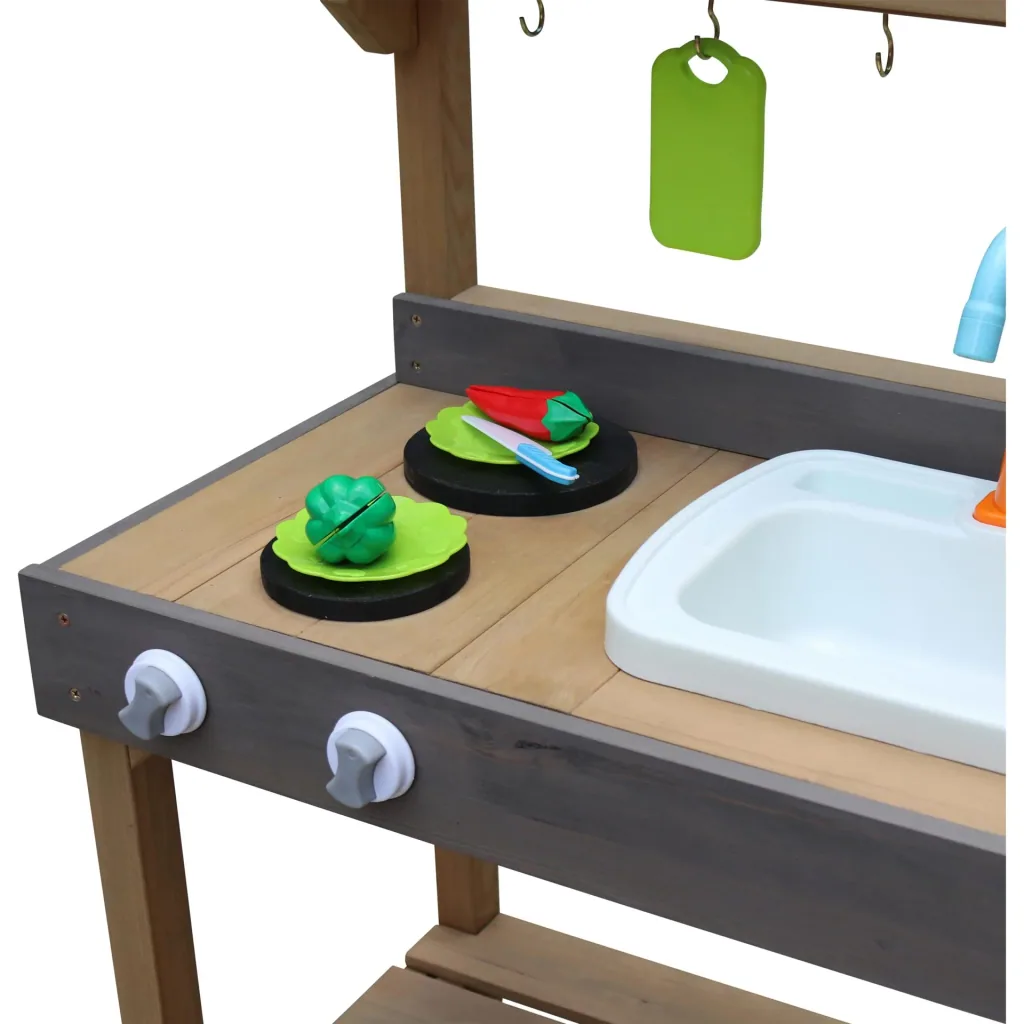 Rosa Sand & Wasser Spielküche Medium