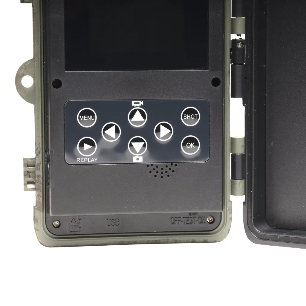 Wild- und Überwachungskamera mit WLAN, 8 MP CMOS-Sensor und Infrarotausleuchtung