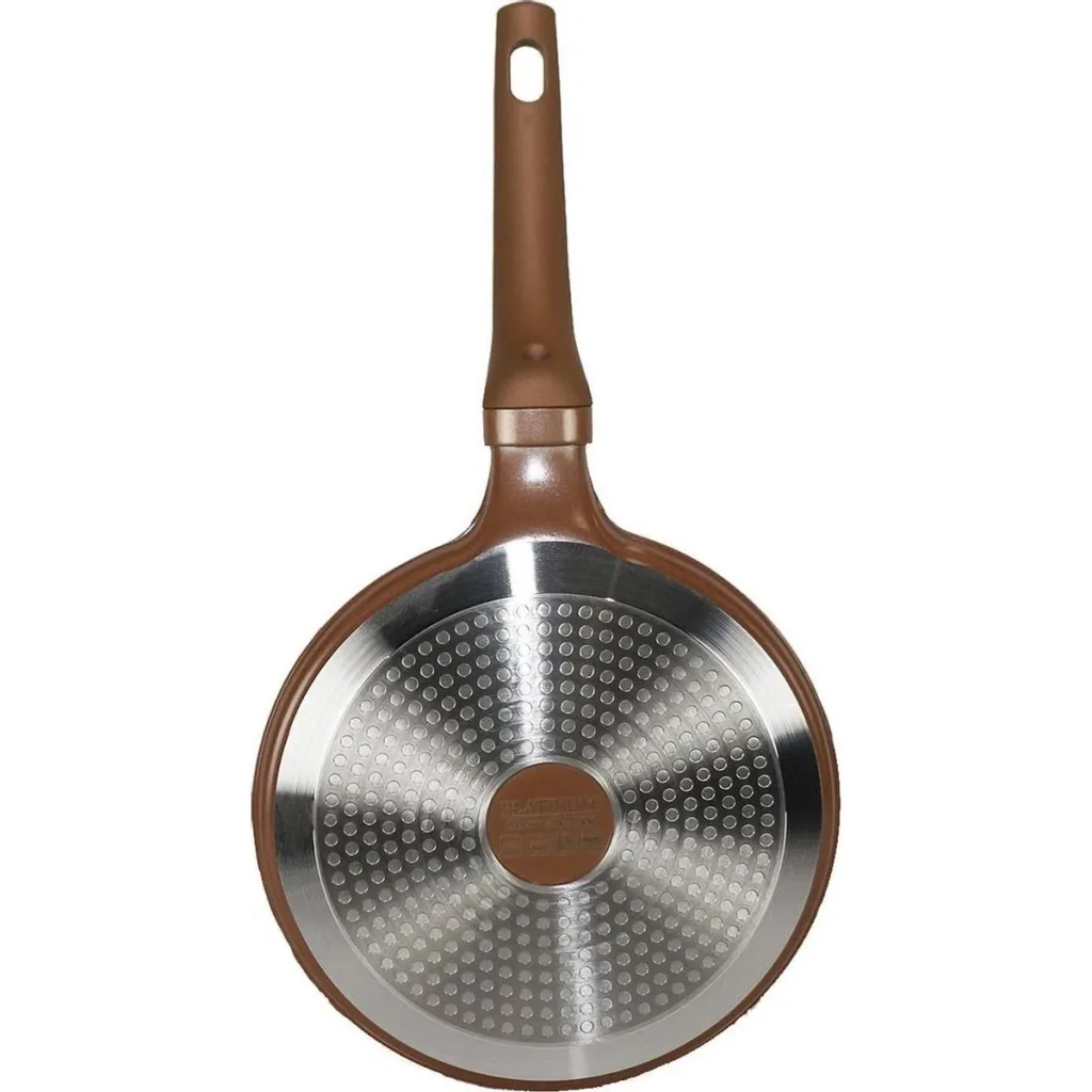 Pfannkuchenpfanne - Antihaft - 24 cm - Braun