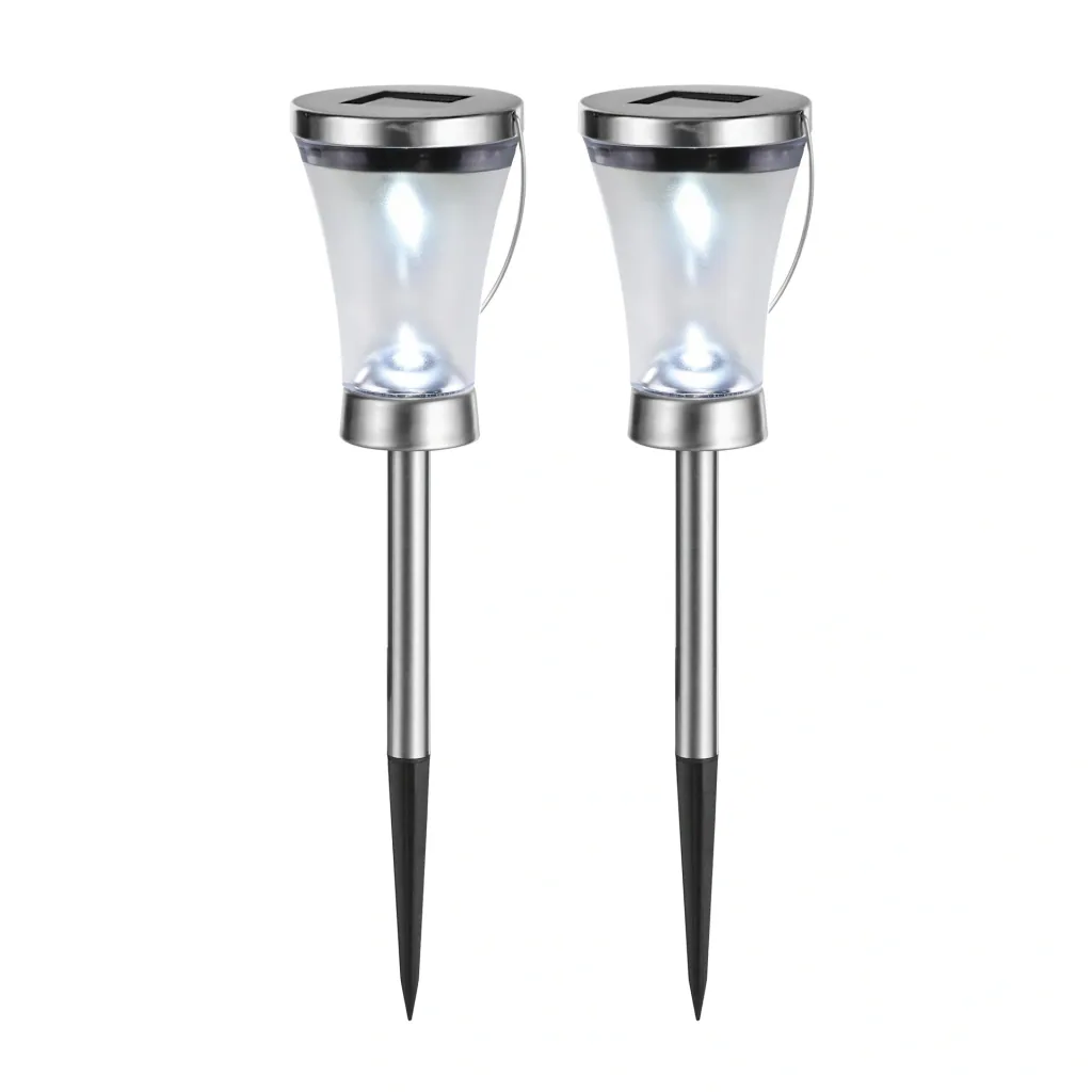 LED Solarlampe 3in1, 2er Set