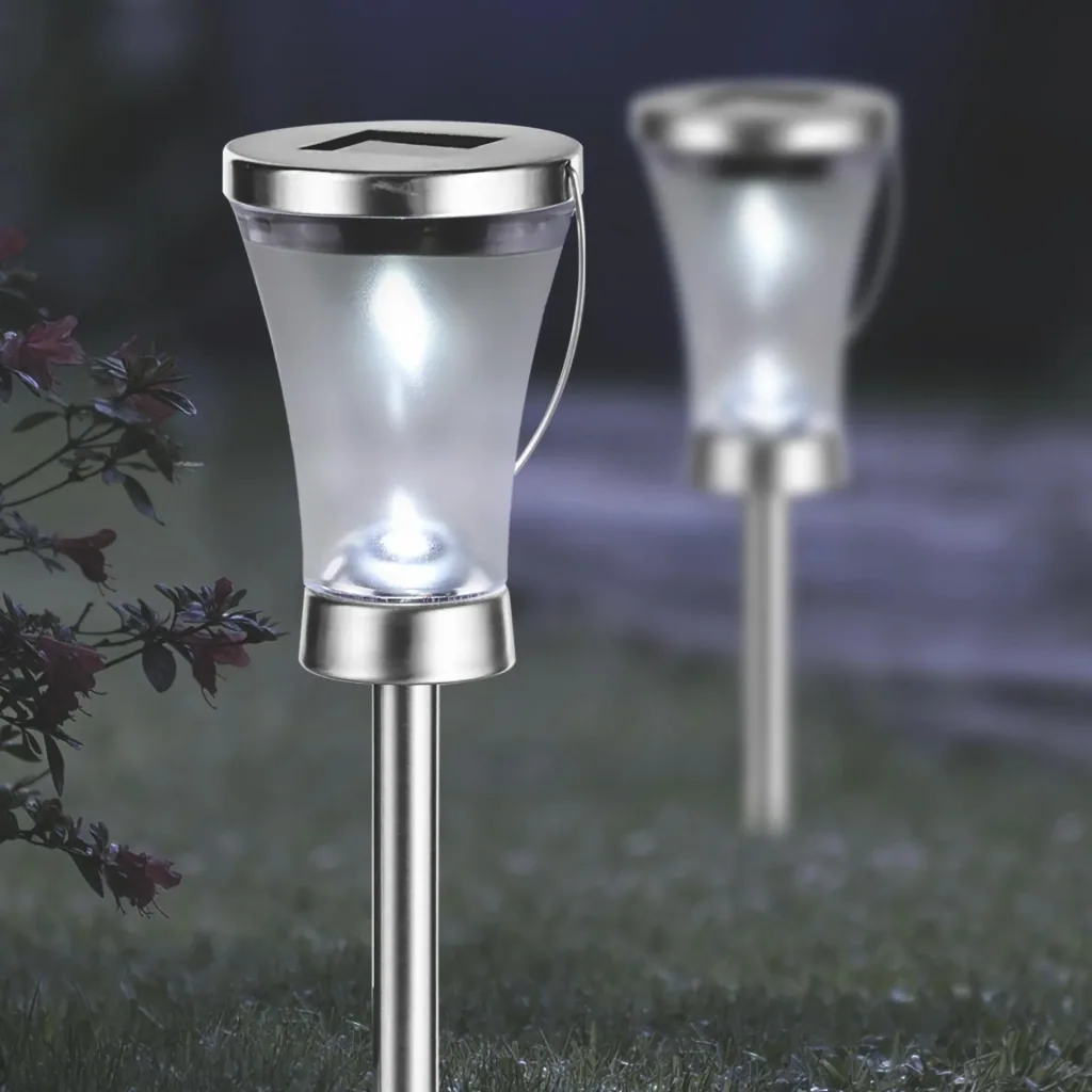 LED Solarlampe 3in1, 2er Set