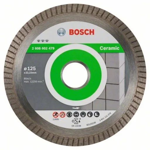 Diamanttrennscheibe, Best for Ceramic Extra-Clean Turbo, 125 x 22,23 x 1,4 x 7
